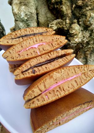 Foto resep Dorayaki Milo Takaran Sendok