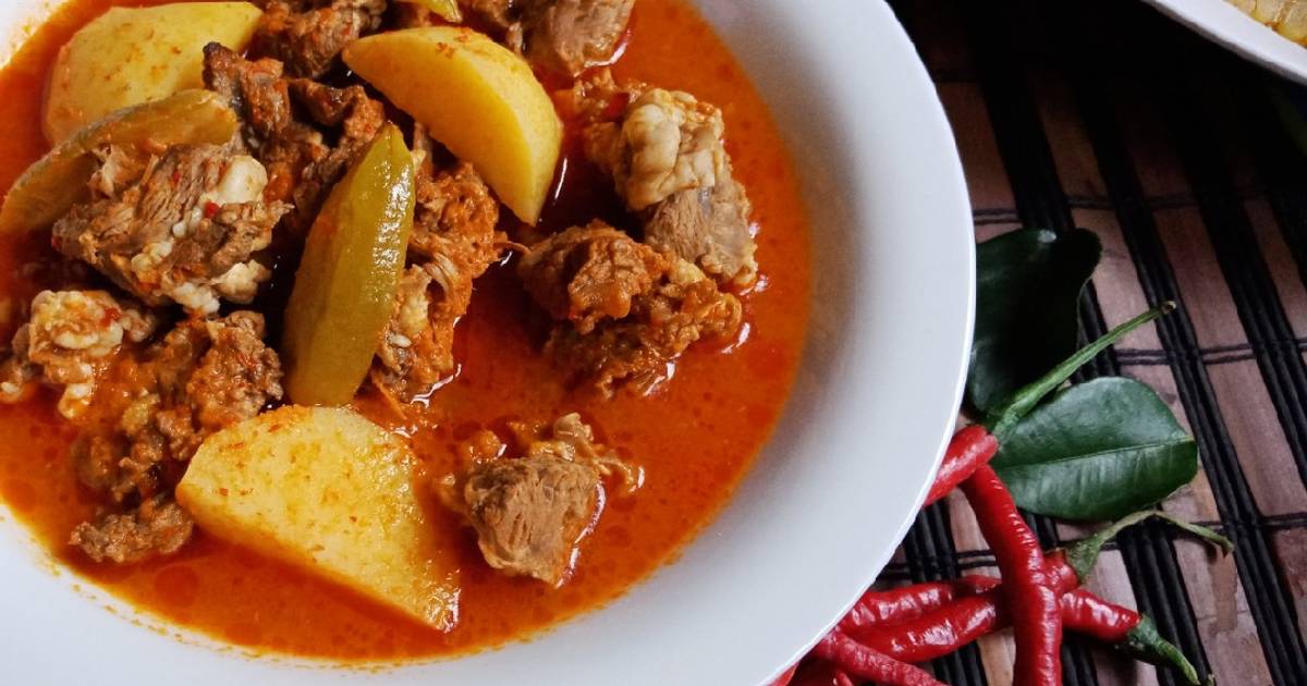 169 resep masakan indonesia padang asam padeh daging enak dan sederhana