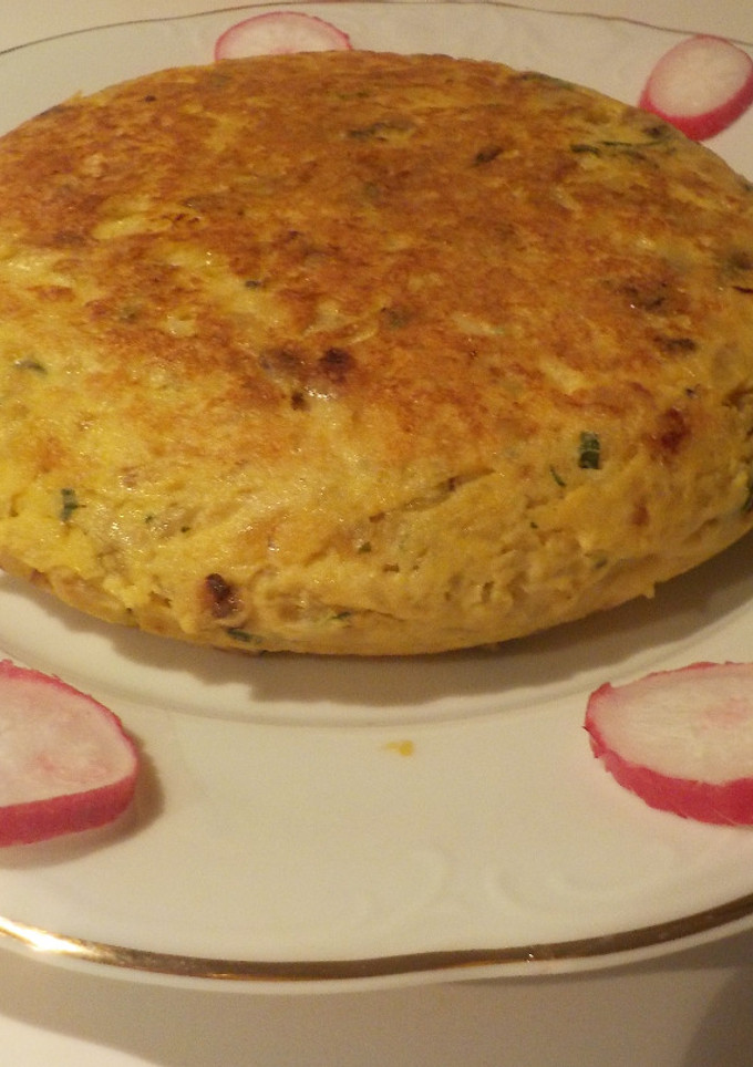 Una foto de Tortilla rallada