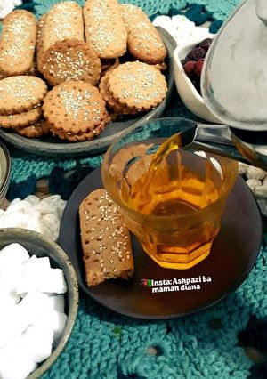 عکسی از دستور بیسکویت سبوس دار (سبوس_گندم)