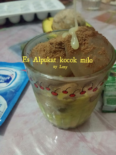 Foto resep Es alpukat kocok milo