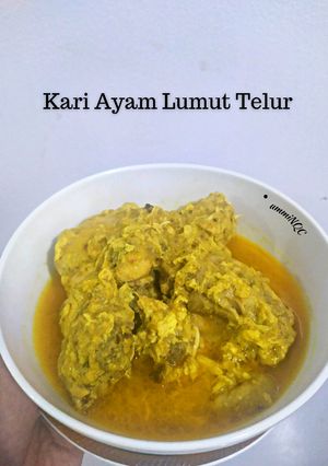 Foto resep Kari Ayam Lumut Telur (bisa jadi menu MPASI 16 bulan)