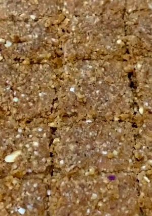 A picture of Oats Peanuts Burfi.