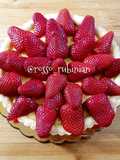 La mia crostata di frolla e fragole
