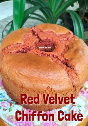 Foto resep Red Velvet Chiffon Cake ala Didi