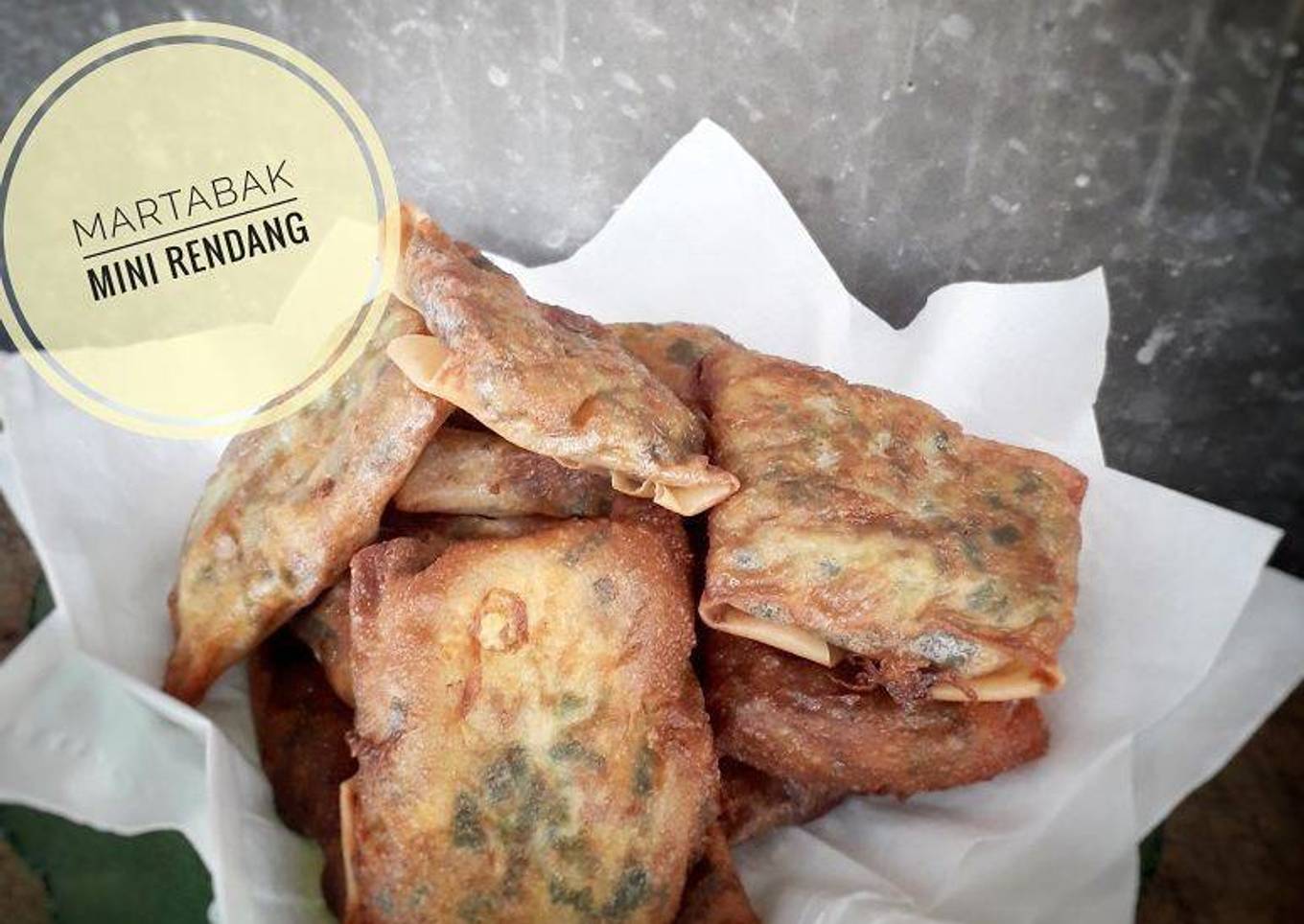 Resep Martabak Mini Rendang, Menggugah Selera