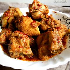Coorgi style chicken curry A picture of Coorgi style chicken curry.
