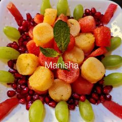 A picture of Fruits salad/ Fruit Chaat.