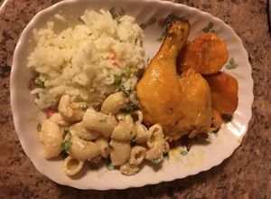 Una foto de Pollo horneado