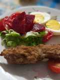 Kebab árabe a la uruguaya