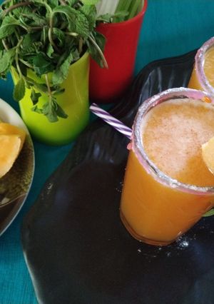 A picture of Muskmelon Agua Fresca.