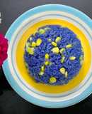 Xôi bắp hoa đậu biếc