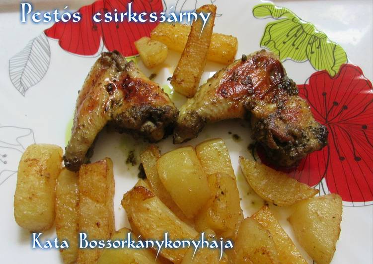 Pestós csirkeszárny