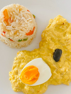 Una foto de Ají de gallina
