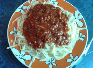 Una foto de Spagueti Nº 78 con salsa 
