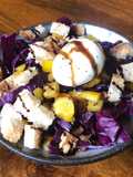 Red cabbage magic salad