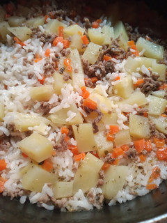 Una foto de Arroz mamá mía