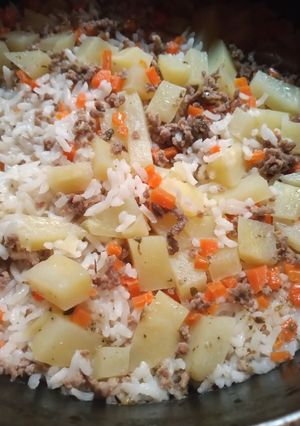 Una foto de Arroz mamá mía