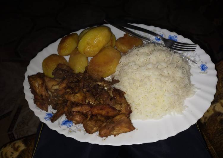 Step-by-Step Guide to Prepare Quick (Always a trial and error situation)NB:Use any sauce you like