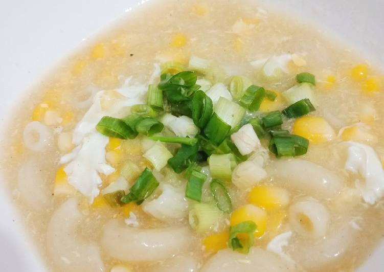 Macaroni Corn Cream Soup