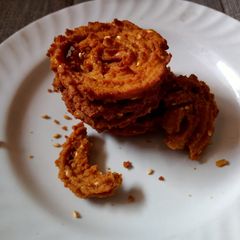 A picture of Gujarati Chakari.