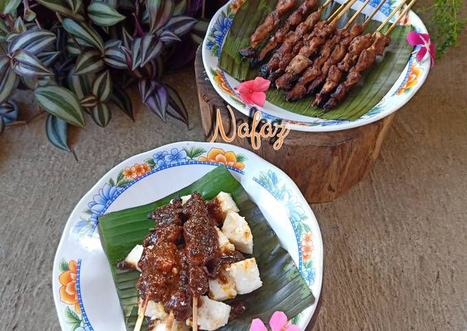 Langkah Mudah untuk Menyiapkan Sate Ayam Bumbu Kacang❤️ 🍢 yang Enak