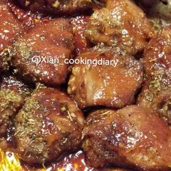 A picture of Baked Pork chops.