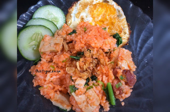 Cara Membuat Nasi Goreng Merah Makasar Anti Gagal
