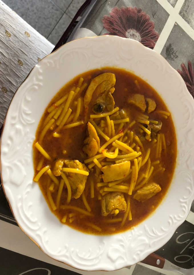 Una foto de Fideos a la cazuela