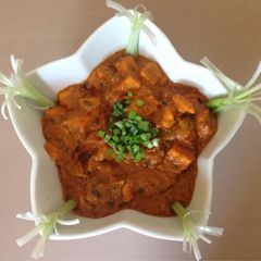 A picture of Tawa paneer curry.