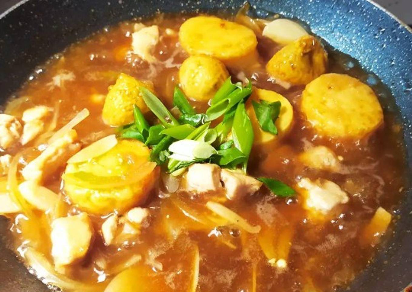 Ayam tofu saus mentega - MPASI 1 tahun +