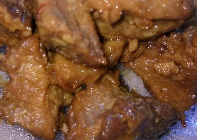 Daging sapi masak bumbu lengkap #kitaberbagi