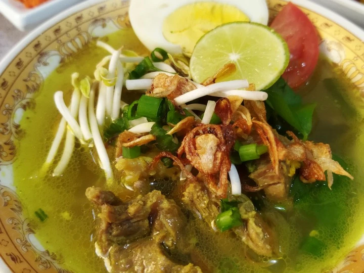 Langkah Gampang Menyiapkan Resep Soto Daging Sapi yang Sempurna Anti Ribet, Mantap