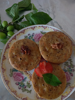 عکسی از دستور کیک هویج یک تخم مرغی(بدون فر،همزن،قالب)😍