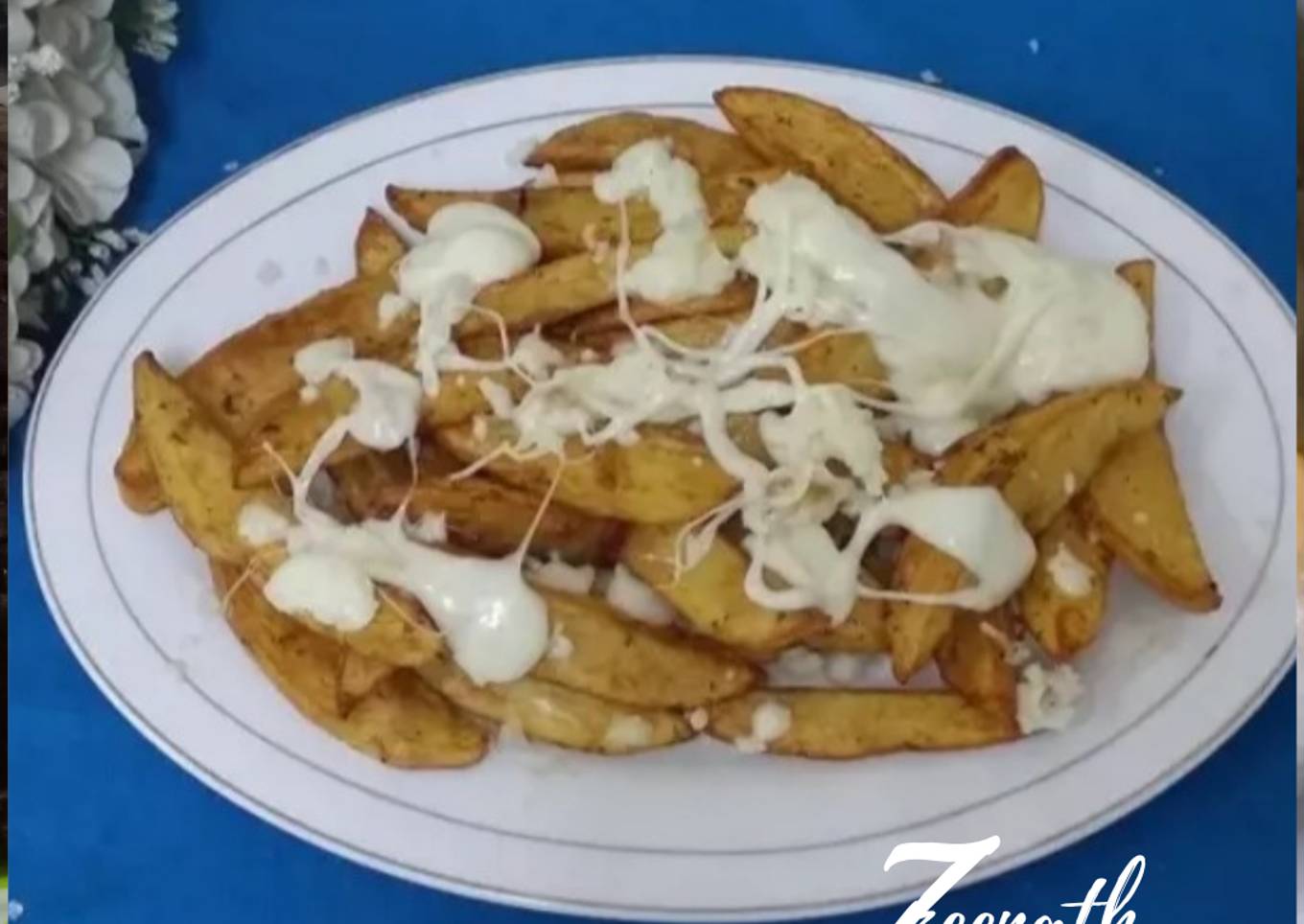 Cheesy Potato Wedges