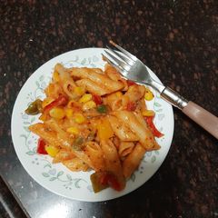 Veg pasta A picture of Veg pasta.
