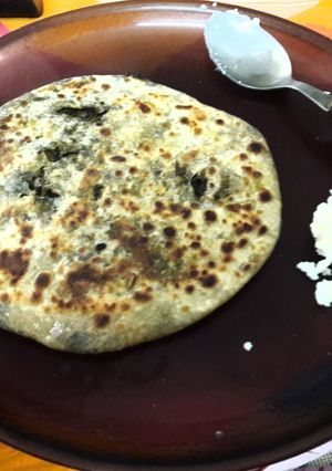A picture of Leftover Aloo methi ka Parantha.