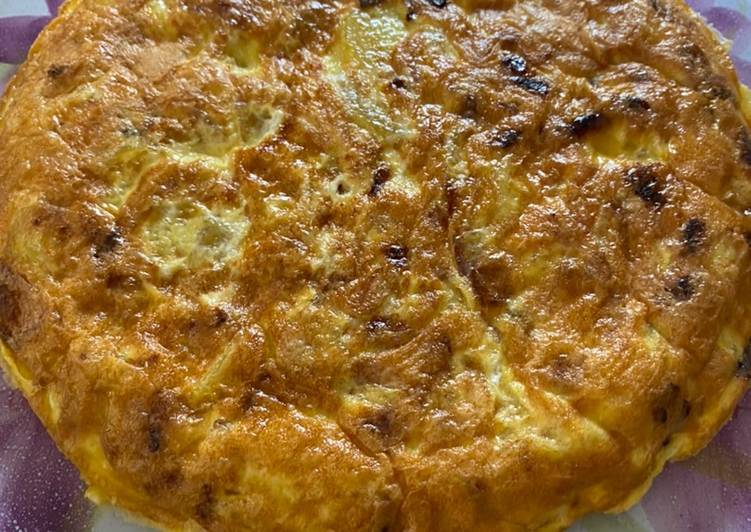 Recipe of Super Quick Homemade Mama’s Tortilla de Patatas