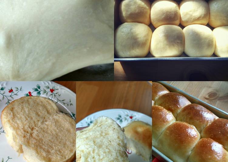 Roti Lembut-No susu-1x proofing-mudah diulen