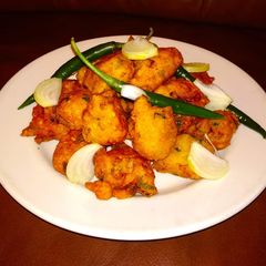 A picture of Moong dal pakora.