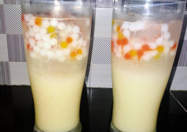 Resep Mudah Es yakult buble sprite Sedap