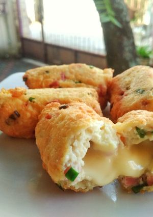 Foto resep Perkedel tahu isi keju