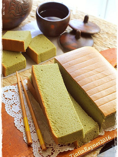 Foto resep Ogura Cake Green Tea Selembut Kapas