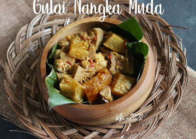 Ini dia! Bagaimana cara memasak Gulai Nangka Muda ala Padang  menggugah selera