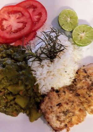 Una foto de Arvejas verdes caseras