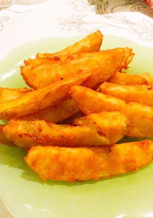 Une photo de Spicy potatoes