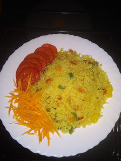 A picture of Fried Rice #4weeks challenge.