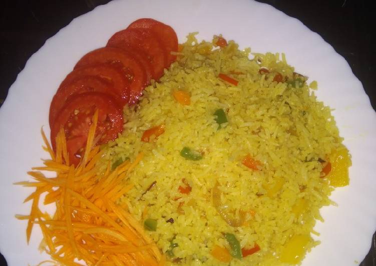 Step-by-Step Guide to Prepare Speedy Fried Rice #4weeks challenge | Simple Recipe For One