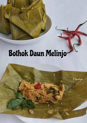 Foto resep Bothok Daun Melinjo