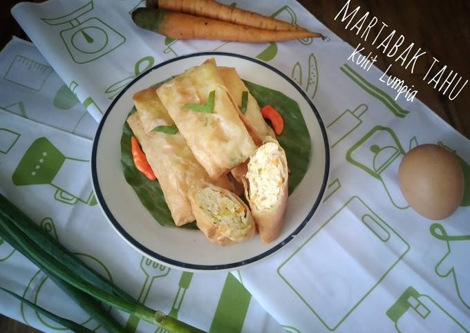 Martabak Tahu Kulit Lumpia